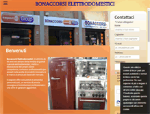 Tablet Screenshot of bonaccorsielettrodomestici.com